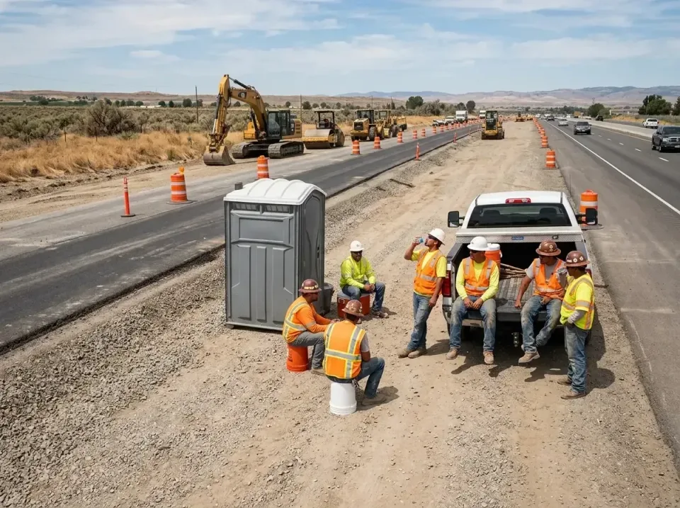 highway-road-construction-crew-007 — frequently asked questions, Porta Potty and Restroom Rentals in Franklin, MI